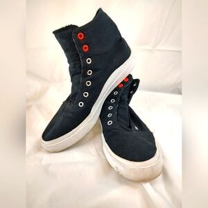 CONVERSE LUNARLON Black High Top Chuck Taylor Shoes Men’s 9.6 Women’s 11.5